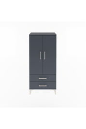 Arges Dolap 3 Raflı 2 Çekmeceli 2 Kapaklı 60x30x134 - S17M113V5A