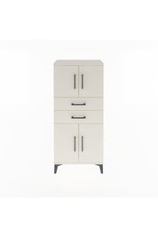 Arges Dolap Tek Raflı 2 Çekmeceli 4 Kapaklı 60x30x134 - S17M114V1A