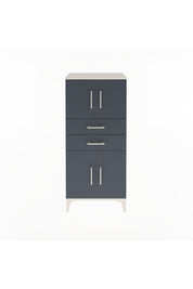 Arges Dolap Tek Raflı 2 Çekmeceli 4 Kapaklı 60x30x134 - S17M114V2A
