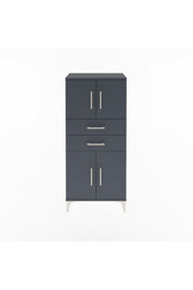 Arges Dolap Tek Raflı 2 Çekmeceli 4 Kapaklı 60x30x134 - S17M114V5A