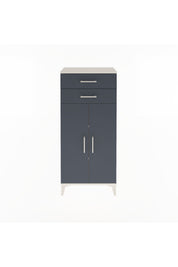 Arges Dolap 2 Raflı 2 Çekmeceli 2 Kapaklı 60x30x134 - S17M115V2A