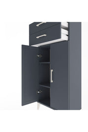 Arges Dolap 2 Raflı 2 Çekmeceli 2 Kapaklı 60x30x134 - S17M115V5A