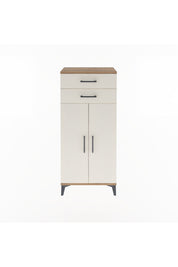 Arges Dolap 2 Raflı 2 Çekmeceli 2 Kapaklı 60x30x134 - S17M115V7A