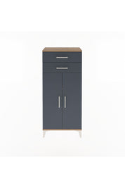 Arges Dolap 2 Raflı 2 Çekmeceli 2 Kapaklı 60x30x134 - S17M115V8A