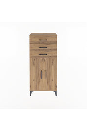 Arges Dolap 2 Raflı 3 Çekmeceli 2 Kapaklı 60x30x134 - S17M118V9A