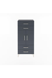 Arges Dolap 2 Raflı 4 Çekmeceli 2 Kapaklı 60x30x134 - S17M121V5A