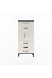 Arges Dolap Tek Raflı 5 Çekmeceli 2 Kapaklı 60x30x134 - S17M126V4A
