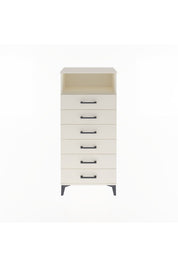 Arges Dolap Tek Raflı 6 Çekmeceli 60x30x134 - S17M129V1A