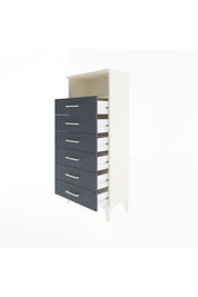Arges Dolap Tek Raflı 6 Çekmeceli 60x30x134 - S17M129V2A