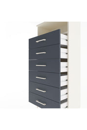 Arges Dolap Tek Raflı 6 Çekmeceli 60x30x134 - S17M129V2A