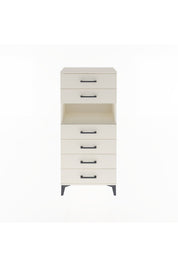 Arges Dolap Tek Raflı 6 Çekmeceli 60x30x134 - S17M130V1A