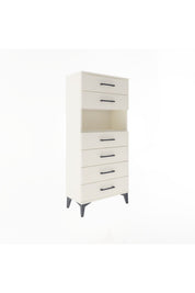Arges Dolap Tek Raflı 6 Çekmeceli 60x30x134 - S17M130V1A