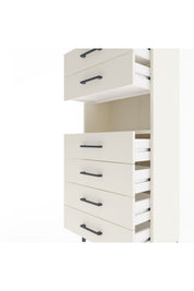 Arges Dolap Tek Raflı 6 Çekmeceli 60x30x134 - S17M130V1A