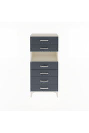 Arges Dolap Tek Raflı 6 Çekmeceli 60x30x134 - S17M130V2A