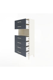 Arges Dolap Tek Raflı 6 Çekmeceli 60x30x134 - S17M130V2A