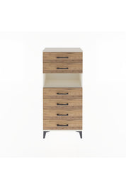 Arges Dolap Tek Raflı 6 Çekmeceli 60x30x134 - S17M130V3A