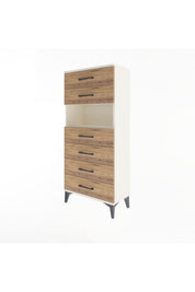 Arges Dolap Tek Raflı 6 Çekmeceli 60x30x134 - S17M130V3A