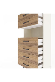 Arges Dolap Tek Raflı 6 Çekmeceli 60x30x134 - S17M130V3A