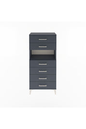 Arges Dolap Tek Raflı 6 Çekmeceli 60x30x134 - S17M130V5A