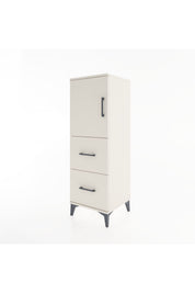 Hyperion Dolap 2 Raflı 2 Çekmeceli Tek Kapaklı 44x44x134 - S49M001V1B