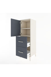 Hyperion Dolap 2 Raflı 2 Çekmeceli Tek Kapaklı 44x44x134 - S49M001V2B