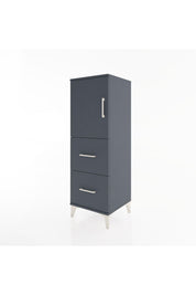 Hyperion Dolap 2 Raflı 2 Çekmeceli Tek Kapaklı 44x44x134 - S49M001V5B