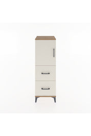 Hyperion Dolap 2 Raflı 2 Çekmeceli Tek Kapaklı 44x44x134 - S49M001V7B