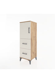 Hyperion Dolap 2 Raflı 2 Çekmeceli Tek Kapaklı 44x44x134 - S49M001V7B