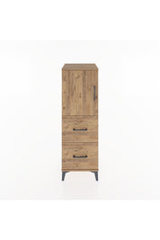 Hyperion Dolap 2 Raflı 2 Çekmeceli Tek Kapaklı 44x44x134 - S49M001V9B