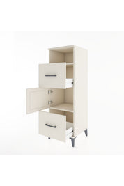 Hyperion Dolap 2 Raflı 2 Çekmeceli Tek Kapaklı 44x44x134 - S49M002V1B