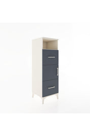 Hyperion Dolap 2 Raflı 2 Çekmeceli Tek Kapaklı 44x44x134 - S49M002V2B