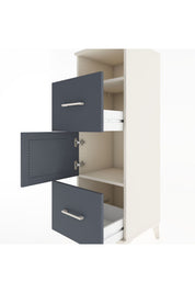 Hyperion Dolap 2 Raflı 2 Çekmeceli Tek Kapaklı 44x44x134 - S49M002V2B