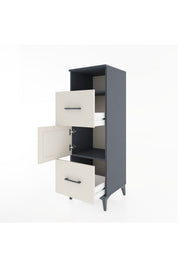 Hyperion Dolap 2 Raflı 2 Çekmeceli Tek Kapaklı 44x44x134 - S49M002V4B