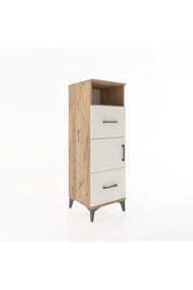 Hyperion Dolap 2 Raflı 2 Çekmeceli Tek Kapaklı 44x44x134 - S49M002V7B
