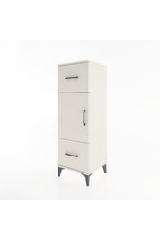 Hyperion Dolap 2 Raflı 2 Çekmeceli Tek Kapaklı 44x44x134 - S49M003V1B