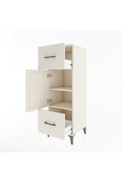 Hyperion Dolap 2 Raflı 2 Çekmeceli Tek Kapaklı 44x44x134 - S49M003V1B