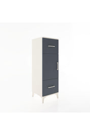 Hyperion Dolap 2 Raflı 2 Çekmeceli Tek Kapaklı 44x44x134 - S49M003V2B