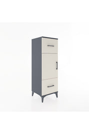 Hyperion Dolap 2 Raflı 2 Çekmeceli Tek Kapaklı 44x44x134 - S49M003V4B