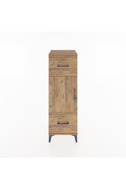 Hyperion Dolap 2 Raflı 2 Çekmeceli Tek Kapaklı 44x44x134 - S49M003V9B