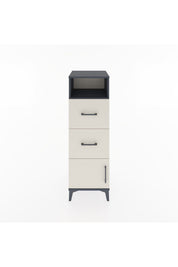 Hyperion Dolap Tek Raflı 2 Çekmeceli Tek Kapaklı 44x44x134 - S49M004V4B