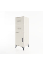 Hyperion Dolap Tek Raflı 2 Çekmeceli Tek Kapaklı 44x44x134 - S49M005V1B