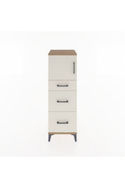 Hyperion Dolap Tek Raflı 3 Çekmeceli Tek Kapaklı 44x44x134 - S49M006V7B