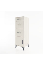 Hyperion Dolap 3 Çekmeceli Tek Kapaklı 44x44x134 - S49M007V1B