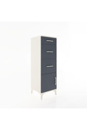 Hyperion Dolap 3 Çekmeceli Tek Kapaklı 44x44x134 - S49M007V2B