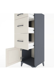 Hyperion Dolap 3 Çekmeceli Tek Kapaklı 44x44x134 - S49M007V4B