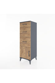 Hyperion Dolap 3 Çekmeceli Tek Kapaklı 44x44x134 - S49M007V6B
