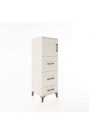 Hyperion Dolap Tek Raflı 3 Çekmeceli Tek Kapaklı 44x44x134 - S49M008V1B