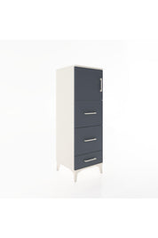 Hyperion Dolap Tek Raflı 3 Çekmeceli Tek Kapaklı 44x44x134 - S49M008V2B