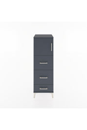 Hyperion Dolap Tek Raflı 3 Çekmeceli Tek Kapaklı 44x44x134 - S49M008V5B