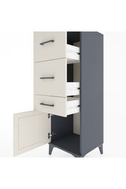 Hyperion Dolap 3 Çekmeceli Tek Kapaklı 44x44x134 - S49M009V4B